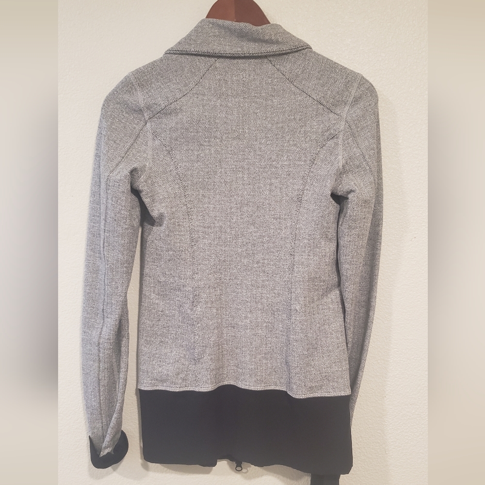 Lululemon Full Zip Jacket Herringbone - image 5